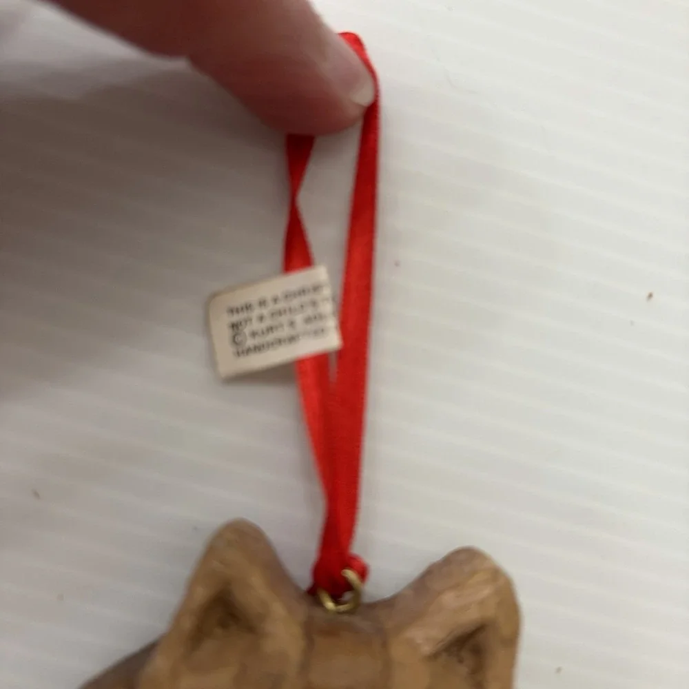 Vintage 1995 Kurt Adler Cat Christmas Tree Ornament Holiday Decoration Cat Lady